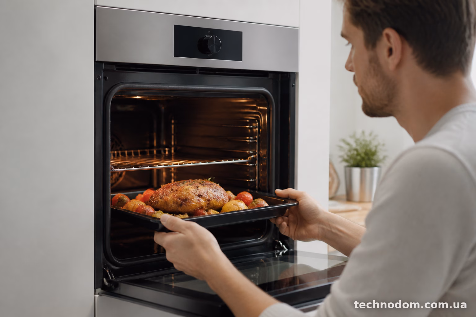 Electrolux EOF3H40BX: як увімкнути гриль