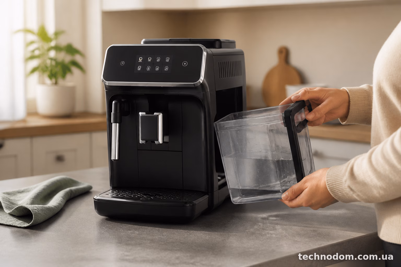 Як очистити Philips EP2220/10 від накипу