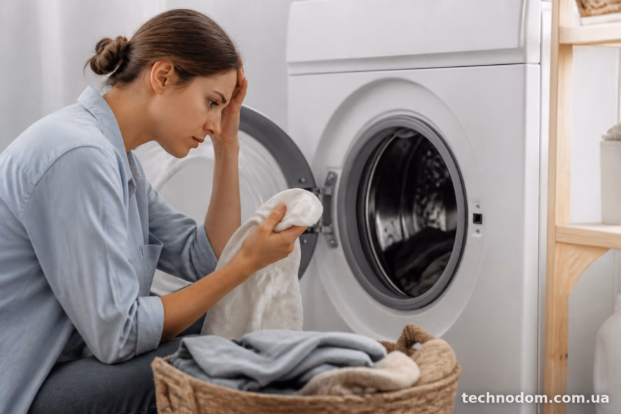 Indesit OMTWSA 51052 W UA не віджимає: причини