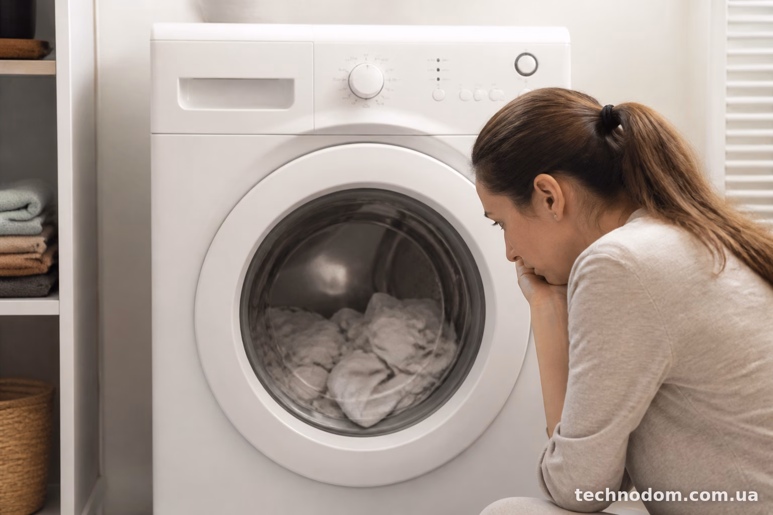 Indesit OMTWSA 51052 W UA не віджимає: причини