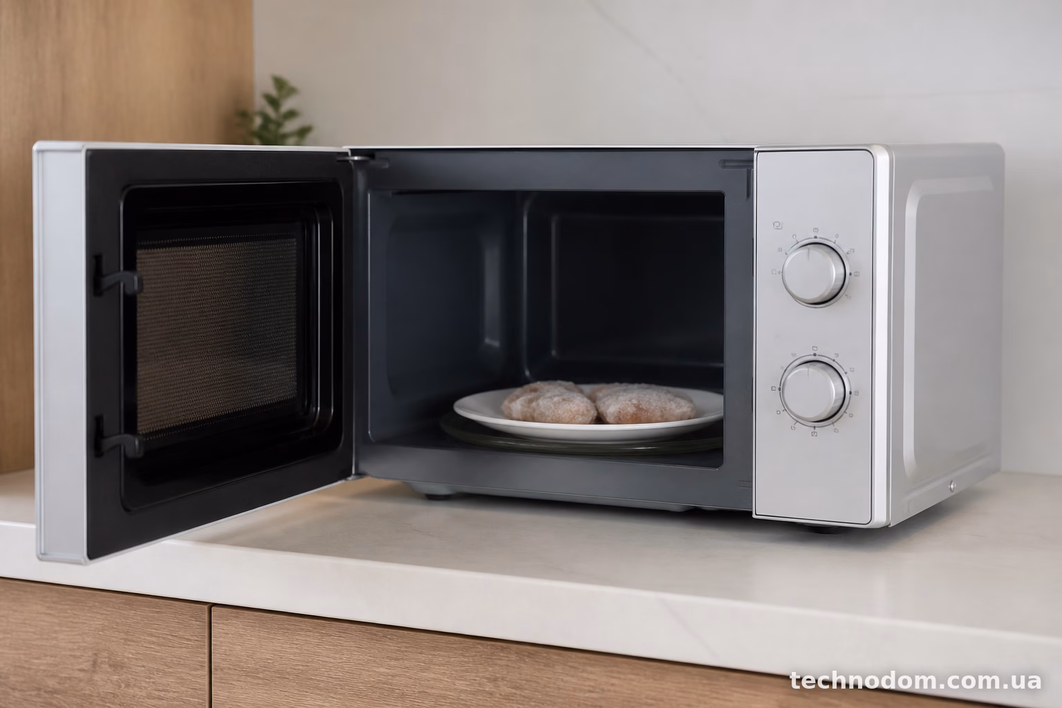 Мікрохвильова піч LG MS2042DB не гріє їжу