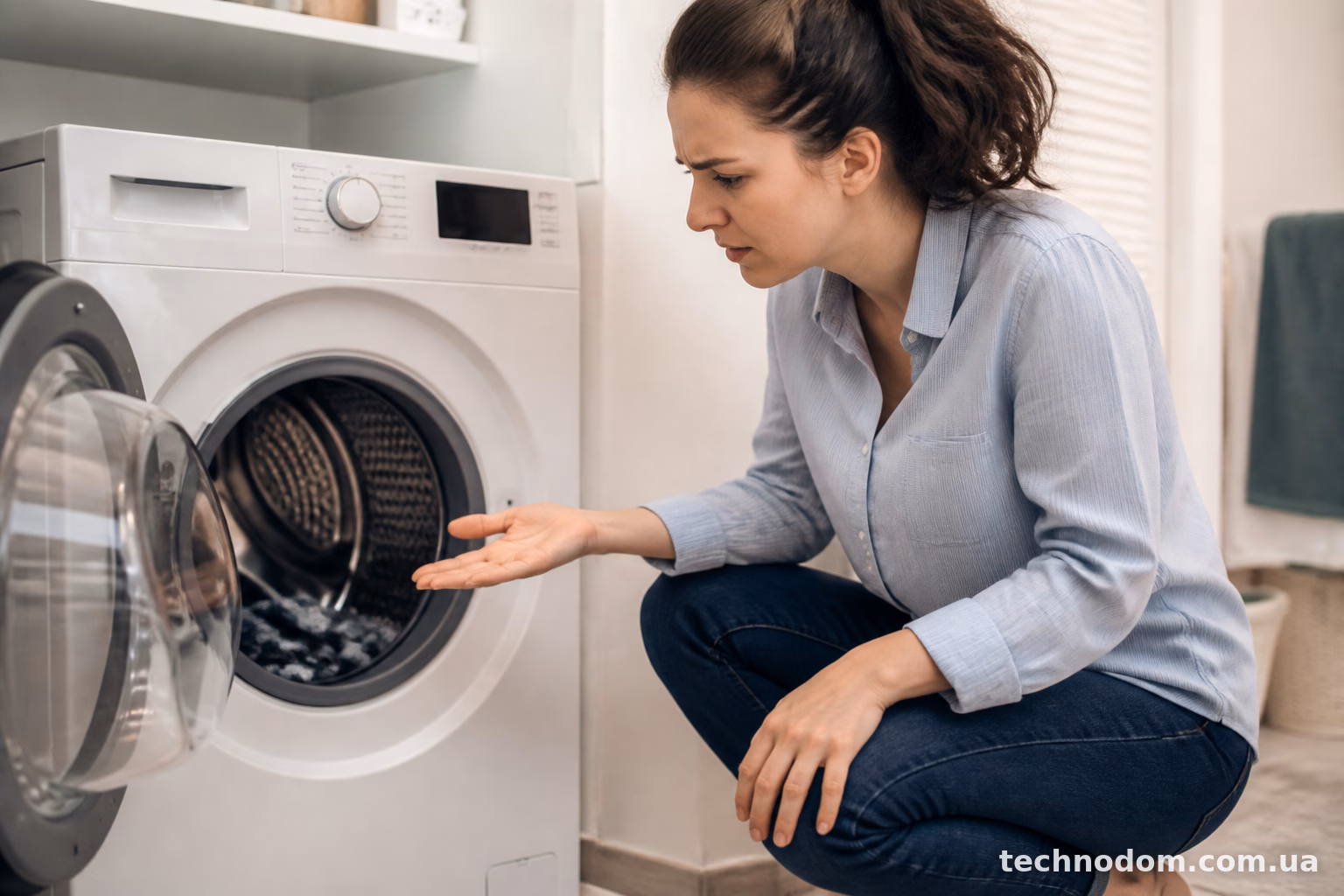 Пральна машина Beko WUE6512XWW не віджимає: причини та що робити