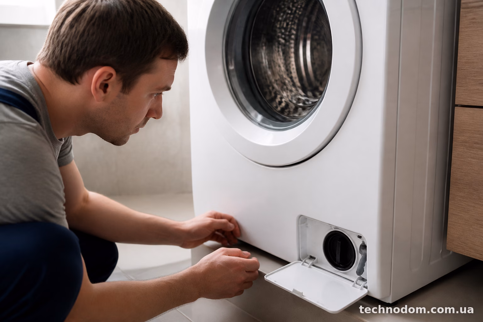 Пральна машина Indesit OMTWSA 51052 W UA: помилка F05